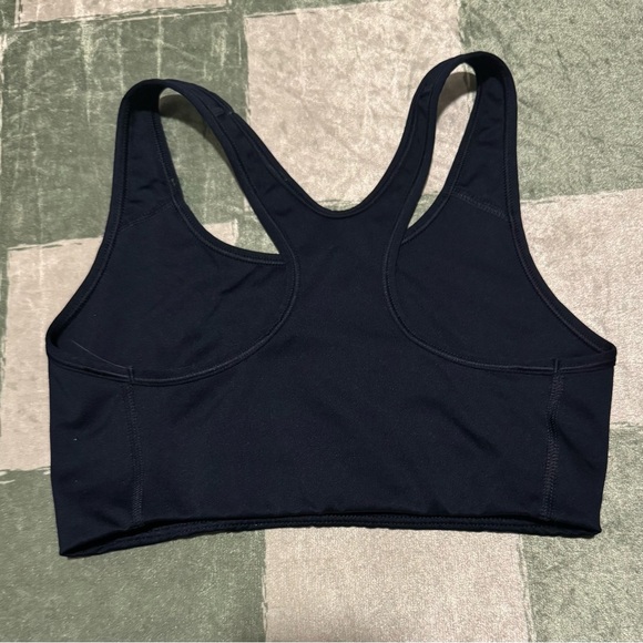 Nike Dri Fit Dark Blue Sports Athletic Workout Bra Size Small - Never Worn - Picture 2 of 3
